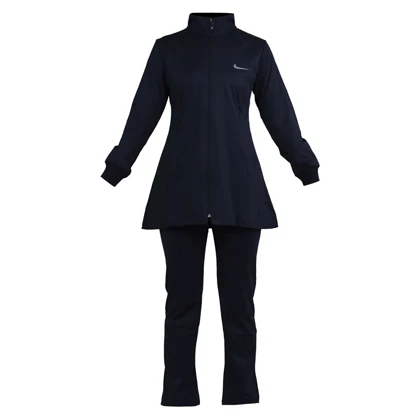 ست سویشرت و شلوار زنانه نایک مدل DS-Dri Fit-4K1058 سرمه ای