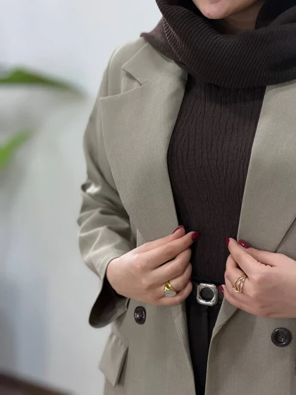 مانتو کتی بلند ستوده