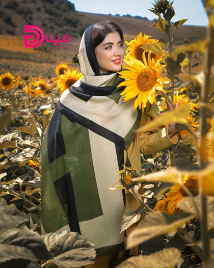 شال هرمس نخی پاییز
