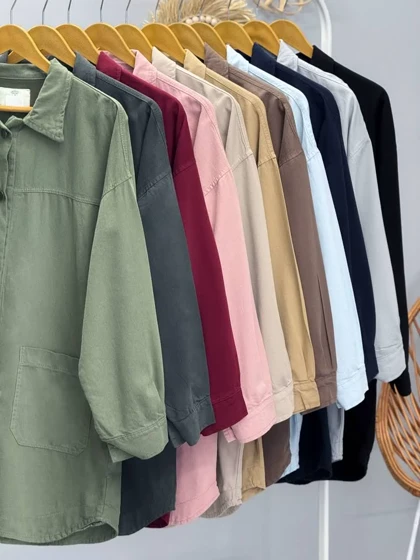 3379-مانتو کتان مرداس