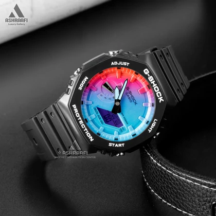 ساعت جی شاک رنگی Casio G-Shock GA-2100-KR11