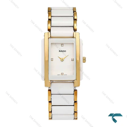 ساعت رادو Integral زنانه طلایی سفید Rado-6730-L
