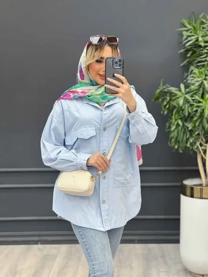 مانتو لینن سه جیب