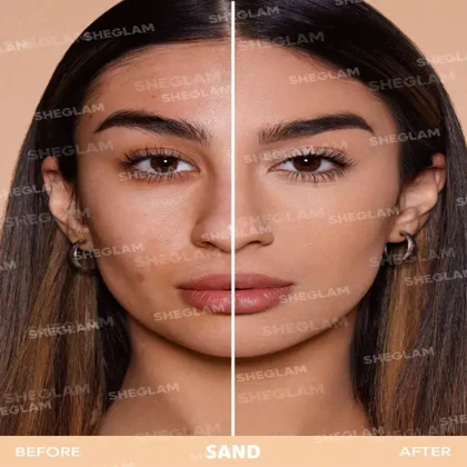 پنکیک شیگلم مدل Skin Focus High Coverage Powder Foundation