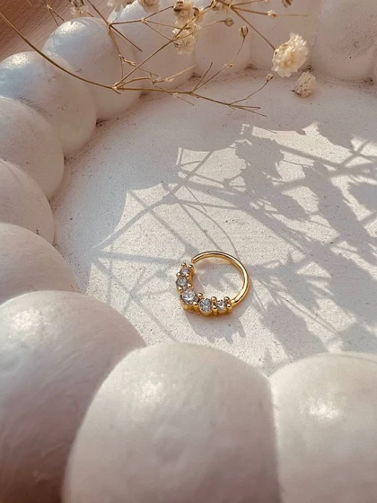 پیرسینگ گوش و سپتام(بینی)