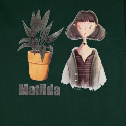 تیشرت زنانه دندی طرح Matilda تیشرت پنبه زنانه ماتیلدا