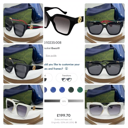 عینک اورجینال (A) گوچی Gucci