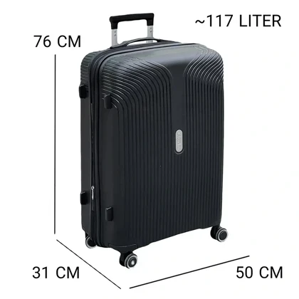 چمدان سایز بزرگ وارداتی بنتون مدل BENETTON - BNT132 LARGE