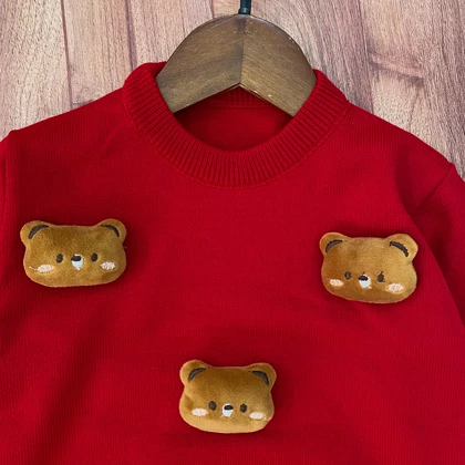 بلوز بافت پسرانه،دخترانه تدی برجسته