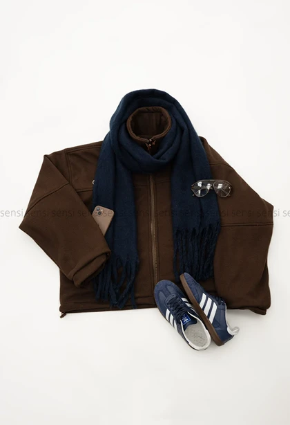 سویشرت پلار آستر دار گلدوزی کد1004276