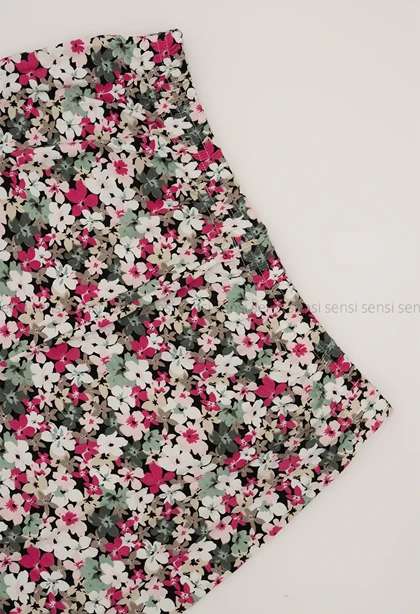 تاپ شلوارک طرح دارکد1005520