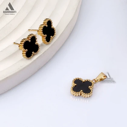 نیم ست آویز و گوشواره ونکلیف Vancliffe Pendant & Earrings GK