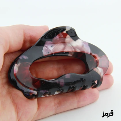 کلیپس دخترانه مدل منحنی آبرنگی بزرگ