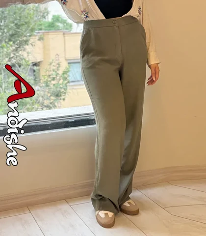 شلوار زنانه لینن بگ هلما