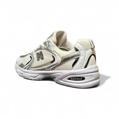 کتانی نیوبالانس 530 بزرگپا سفید مشکی