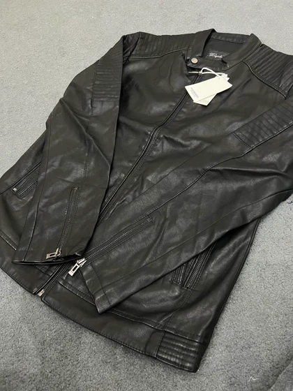 کاپشن چرم کد 6527