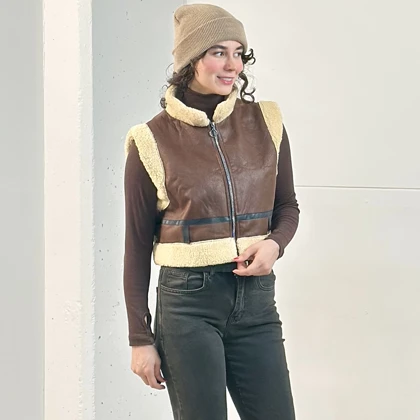 پافر بوفالو زنانه 2219 اچ اند اچ
