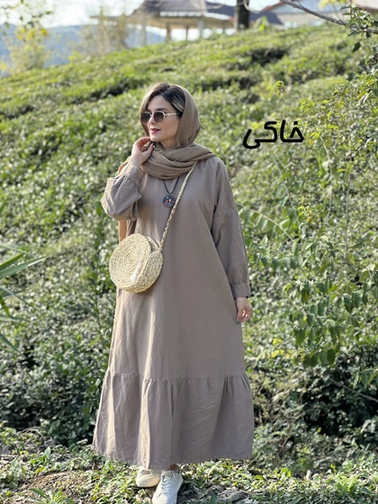 پیراهن مانتویی ساحل