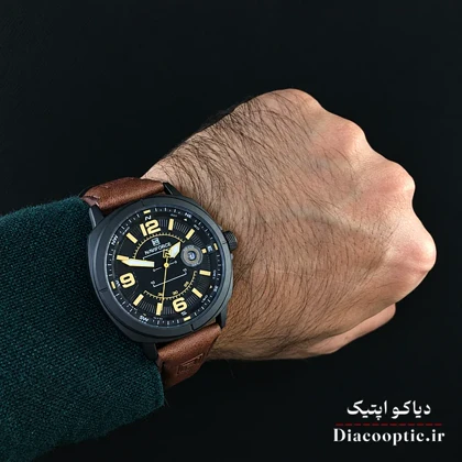 ساعت مچی اورجینال مردانه برند نیوی فورس مدل NF8078 چرمی