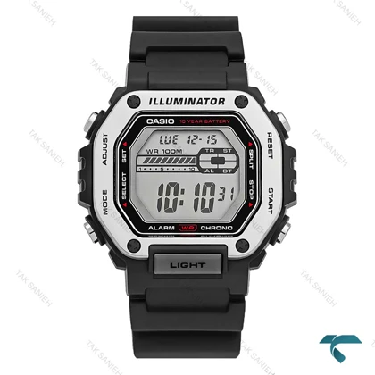 ساعت کاسیو دیجیتالی MWD-110H مردانه مشکی ایلومینیتور Casio-7703-G