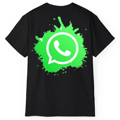 تیشرت آستین کوتاه مردانه پاد آفرین مدل واتساپ کد642