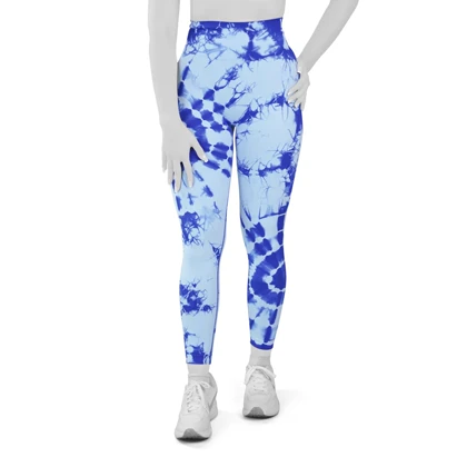 لگ سیملس ورزشی زنانه مدل G0017 آبی