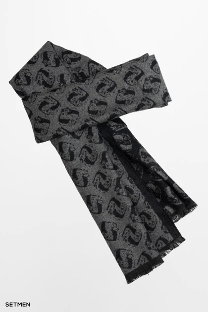 شال گردن مردانه پشمی