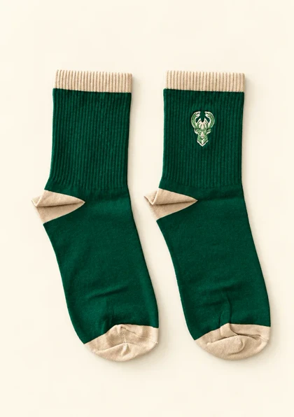 جوراب ساق بلند طرح Milwaukee Bucks