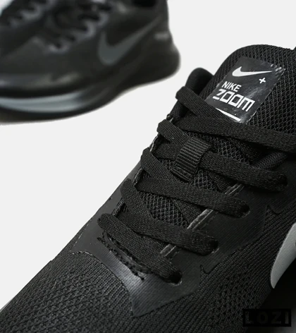 کفش کتانی بزرگ پا مشکی Nike air zoom مدل 5966