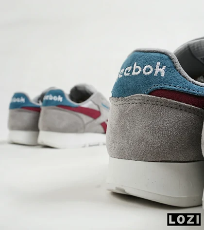 کفش کتانی طوسی قرمز مردانه Reebok LEGACY
