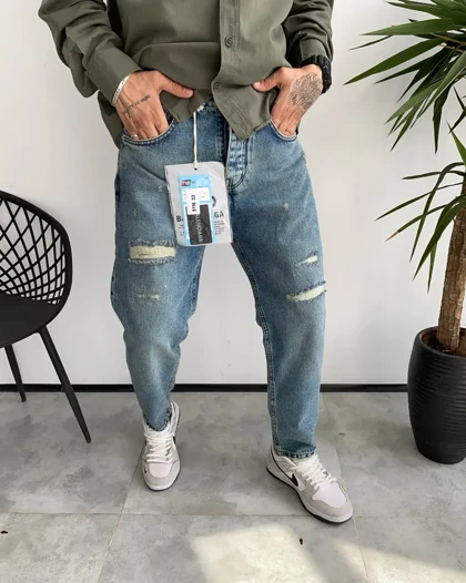 شلوار استریت فیت BALENCIAGA کثیفشور