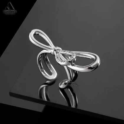 انگشتر پاپیونی Bow Tie Ring S8