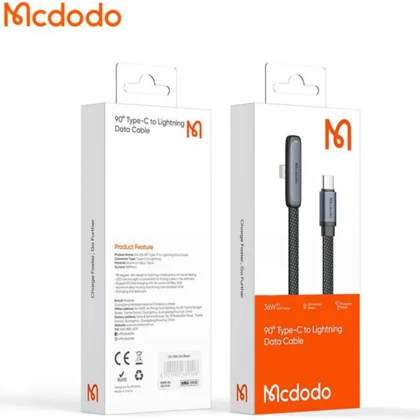 کابل تایپ سی به لایتنینگ مک دودو Mcdodo مدل CA-3351 توان 36 وات 1.8 متر