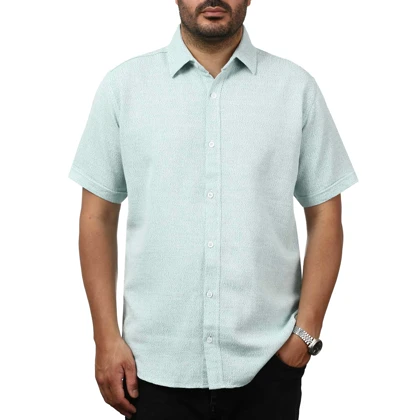 پیراهن آستین کوتاه بیسکوییتی سیزر مدل 151117910