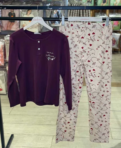 بلوز شلوار نرمال سکسن کد40201