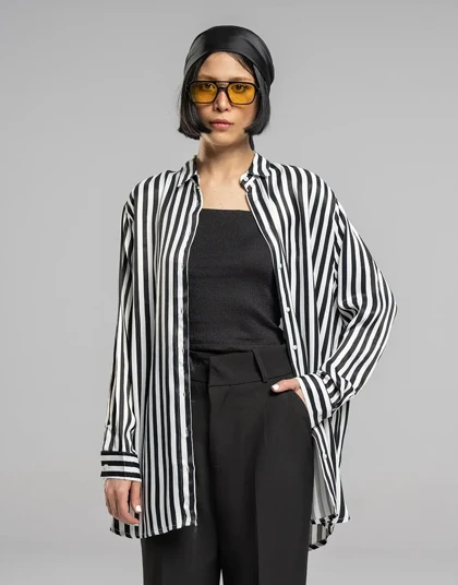 ساتن راه راه