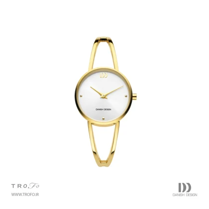 ساعت مچی عقربه ای زنانه دنیش دیزاین (Danish design) مدل IV05Q1230 Chloe Gold Silver