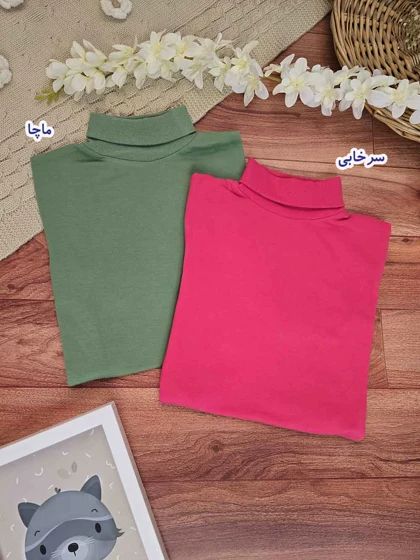 بلوز یقه اسکی بچگانه