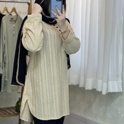 تونیک بلند مراکشی زنانه کد 1568