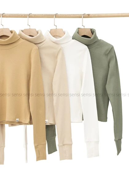 کراپ یقه اسکی فینگر دارکد1004976