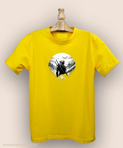 تیشرت مردانه و زنانه طرح ویچر شخصیت گرالت کد 987