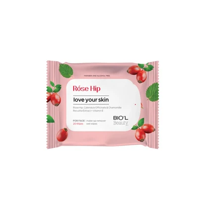 دستمال مرطوب بیول مدل رزهیپ