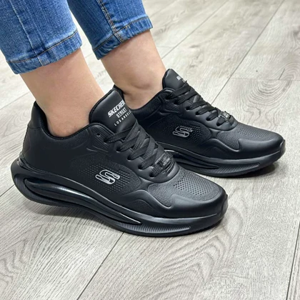 کتانی اسپرت زنانه مدل اسکیچرز SKECHERS رنگ مشکی
