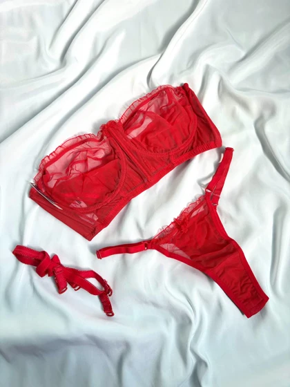 ست دکلته وایت لیدی کد 114