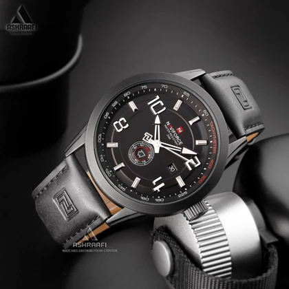 ساعت نیوی فورس بند چرمی Naviforce NF9229K