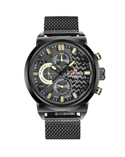 ساعت مچی مردانه ناوی فورس NAVIFORCE NF9068S B/Y/B