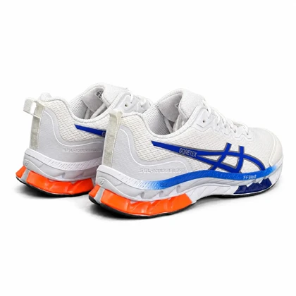 کفش کتانی مردانه مدل اسیکس رانینگ سفید آبی Asics