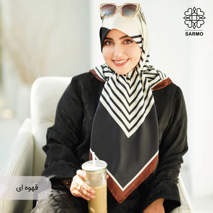 روسری ابریشم کجراه پیچک