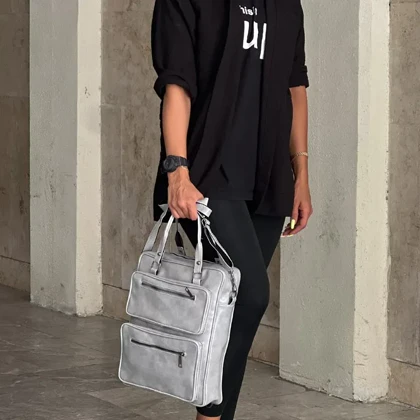 کیف دستی چرمی فوروارد مدل FORWARD - FCLT300332 قابل تبدیل به کوله