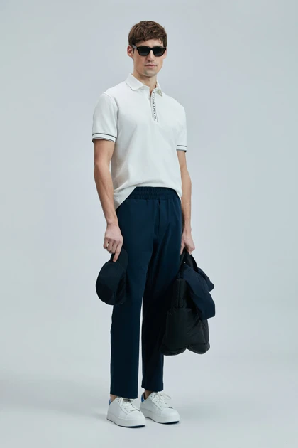 تیشرت یقه پولو مردانه lufian